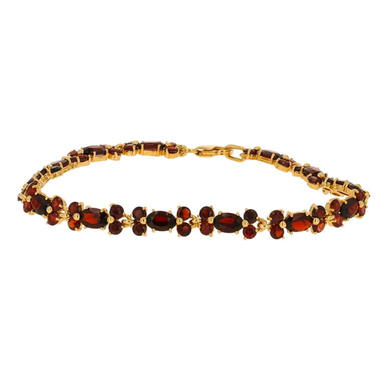 Acheter Bracelet grenats 11.18 carats or jaune 11.24g Comme neuf - 2100,00 € Bracelet grenats 11.18 carats or jaune 11.24g Comme neuf - reconditionné disponible sur Gemme Les Bijoux